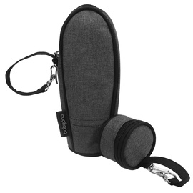 Термосумка BabyOno Insulated Bottle Bag & Soother Case, серый, 11 см x 22 см