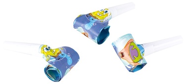 Gimtadienio švilpukai Spongebob, 6 vnt