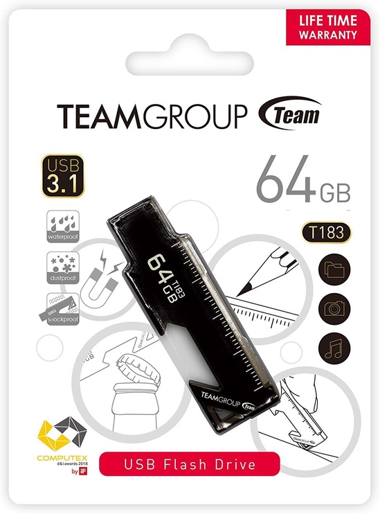 USB-накопитель Team Group T183, 64 GB
