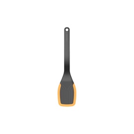 Лопатка Fiskars FF 1027300, 29 см, oранжевый/серый, пластик/силикон