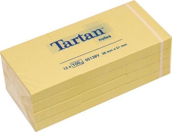 3M Tartan 05138V Sticky Notes 12x100pcs