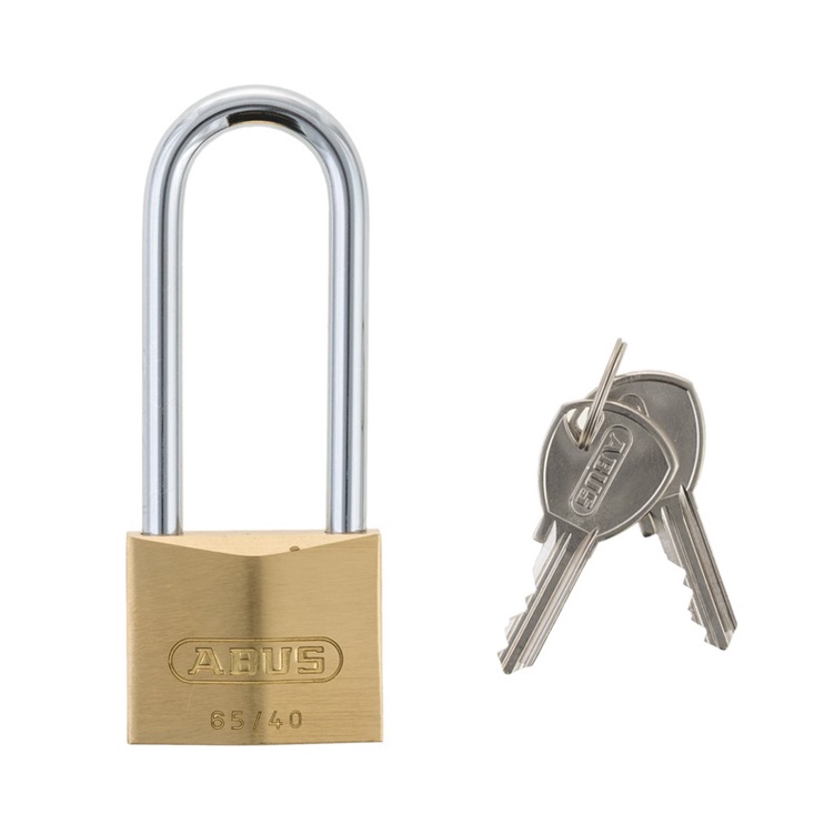 Slēdzene Abus 65/40HB63C, zelta, 103 mm