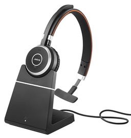 Ausinės Jabra Evolve 65 MS Mono Black, belaidės