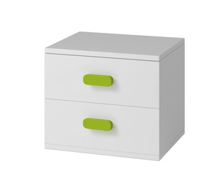 Idzczak Meblee Smyk 22 Night Stand White/Green