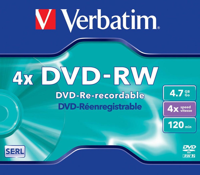 Duomenų laikmena Verbatim, 4.7 GB