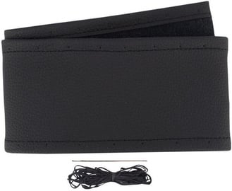 Оплетка руля Carmotion Genuine Leather Steering Wheel Cover 39–41cm Black