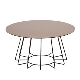 Home4you Casia Coffee Table Bronze Black
