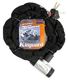 Jalgratta lukk Kinguard I254, must, 1200 mm