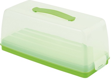 Curver Cake Transporting Box Rectangular Green
