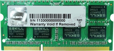Operatīvā atmiņa (RAM) G.SKILL FA-1333C9S-8GSQ DDR3 (SO-DIMM) 8 GB