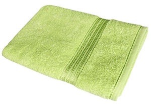 Verners Frotee Wick Pattern 70x140cm Green