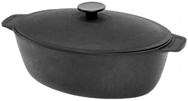 Biol Casting Iron Roaster with Lid SC021 6l