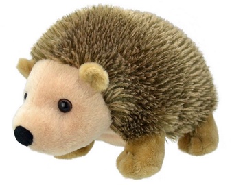 Mīkstā rotaļlieta Wild Planet Hedghog, brūna, 10 cm