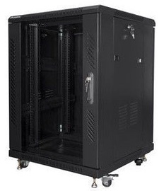 Lanberg Rack Cabinet 19" 15U FF01-6615-12B