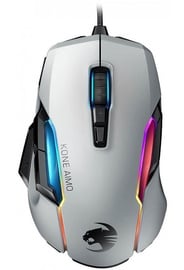 Spēļu pele Roccat Kona Aimo Remastered RGB, balta