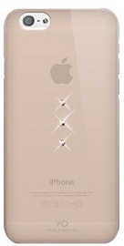 White Diamonds Trinity Case With Swarovski Crystals For Samsung Galaxy S6 Gold
