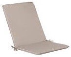 Подушка для стула Home4you Ohio, песочный, 90 x 43 см