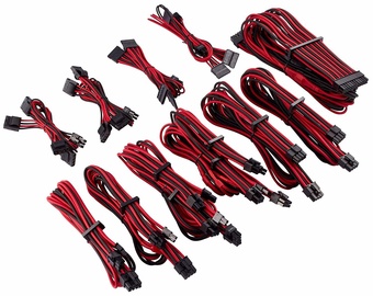 Corsair Premium Individually Sleeved PSU Cables Pro Kit Type 4 Gen 4 Red/Black
