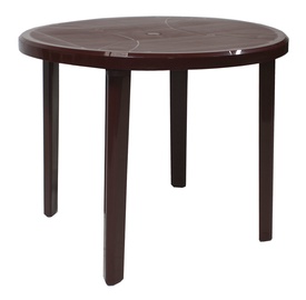Home4you Zeus Garden Table 91x91cm Bordeaux