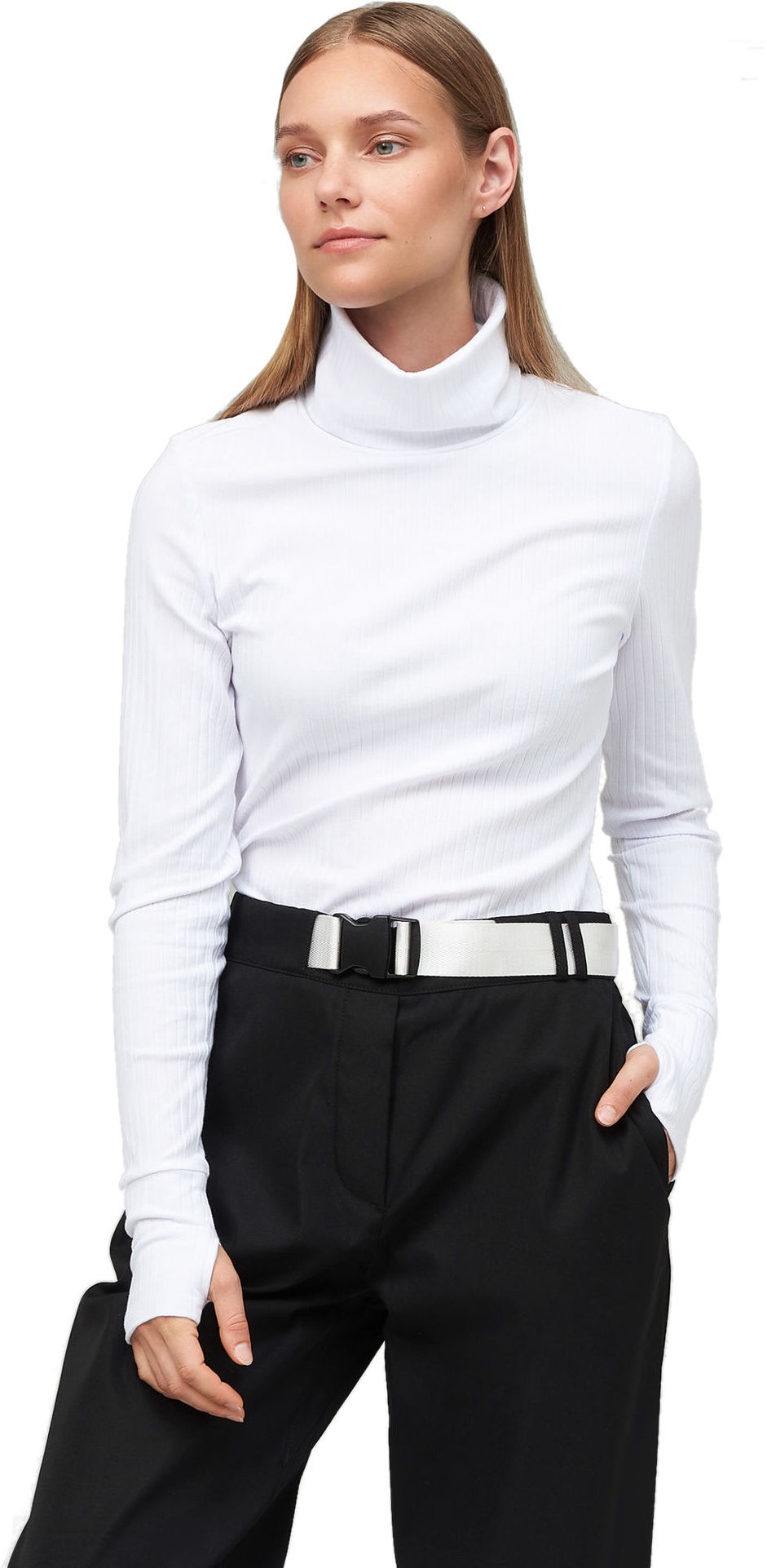 long sleeve roll neck