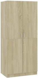 Гардероб VLX Compact 800624, светло-коричневый, 80 см x 52 см x 180 см