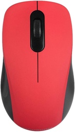 Kompiuterio pelė Modecom WM10S Red, bevielė, optinė