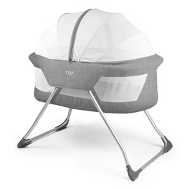 Детская кроватка Inovi Cocoon Travel Cot, серый