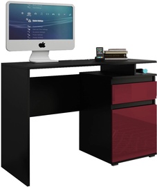 Rakstāmgalds Pro Meble Milano PKC 105 Black/Red