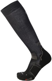 Mico Long Light Running Sock Oxi-Jet Black/Grey 41-43