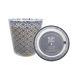 Свеча Glass Candle Wild & Free 11x11cm