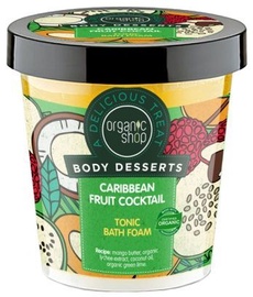 Organic Shop Body Desserts Caribbean Fruit Cocktail Tonic Bath Foam 450ml
