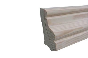 Põrandaliist 15x47mm mänd 2,4m