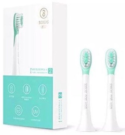 Xiaomi Soocas Kids Sonic Electric Toothbrush Head 2pcs Green