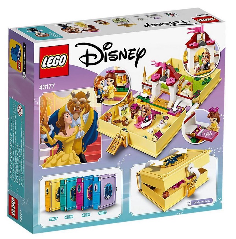 Konstruktor LEGO® I Disney Princess™ Bella juturaamatu seiklused 43177, 111 tk