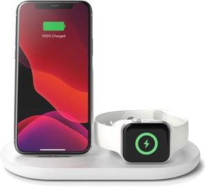 Lādētājs Belkin 3 in 1 Wireless, Wireless, balta