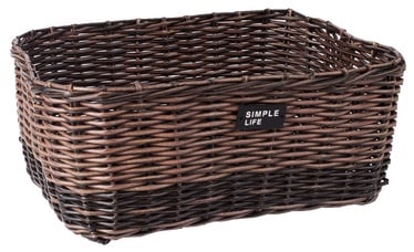 Home4you Basket Ruby-1 44x33x18cm Brown