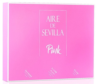 Набор для женщин Instituto Español Aire De Sevilla Pink 3pcs Set 450 ml EDT