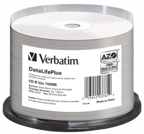Verbatim CD-R DataLifePlus 700MB 52x