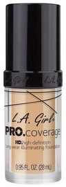 Kreminė pudra L.A. Girl HD Pro Coverage Illuminating Fair, 28 ml