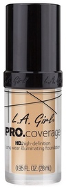 Tonālais krēms L.A. Girl HD Pro Coverage Fair, 28 ml