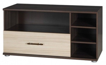 Jurek Meble Inez Plus Reg 15 TV Stand Dark Ash/Ash