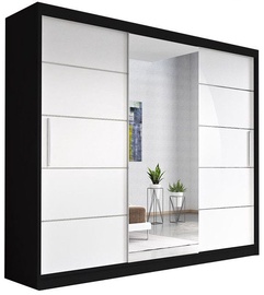 Idzczak Meble Wardrobe Alba Black/White