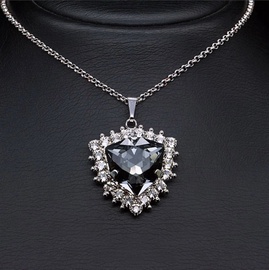 Diamond Sky Pendant Viola With Swarovski Crystals