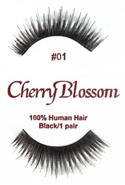 Cherry Blossom 100% Human Hair Eyelashes 01