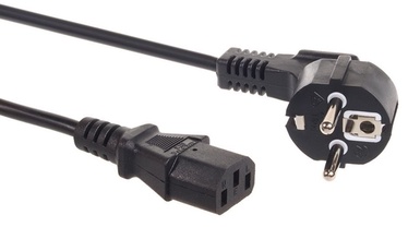 Maclean Cable 3pin to Schuko Black 1.5m