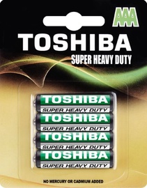 Toshiba Zn-C Battery AAA x4