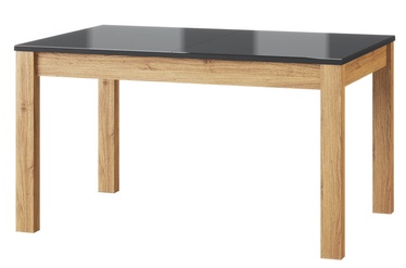 Szynaka Meble Kama 40 Extendable Table Camargue Oak/Black Matt