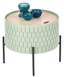 Kohvilaud Halmar Sintra Light Green, 350x350x350 mm