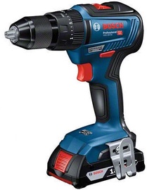 Bosch GSB 18V-55 With Batteries & Quick Charger & L-bag