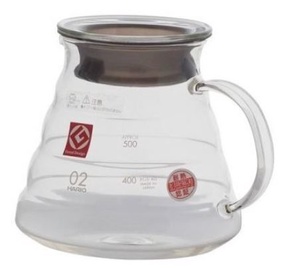 Hairo V60 Coffe Range Server 0.6L Brown
